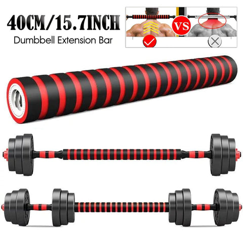 40CM DUMBBELL CONNECTING ROD EXERCISE TRAINING EQUIPMENT